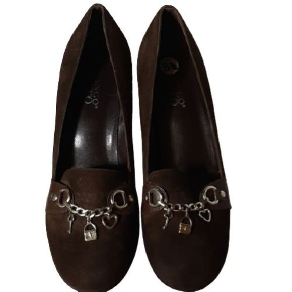 Franco Sarto Shoes - Franco Sarto Suede Charm Heels Size 8M